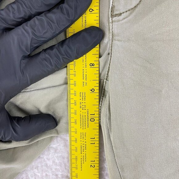 Anthropologie Tan‎ Chino Relaxed Straight Leg Pants Womens Casual Size 28 - Picture 7 of 16